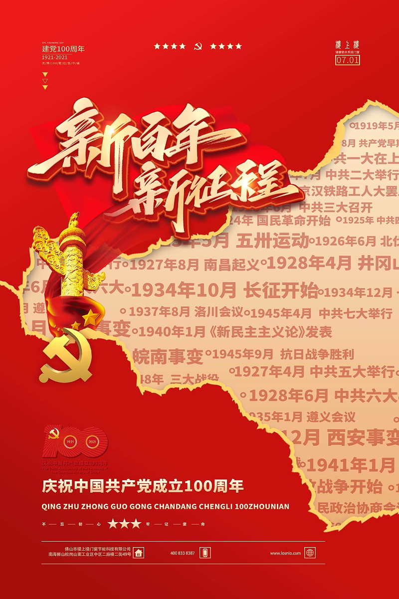 樓上樓|不忘初心,砥礪前行,慶祝建黨100周年！